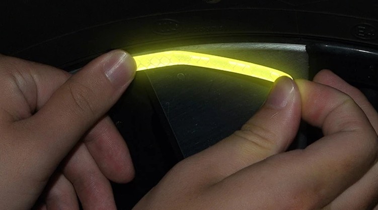 Bộ 20 Miếng Dán Phản Quang Bánh Xe SEAMETAL, An Toàn Khi Di Chuyển Ban Đêm, Trang Trí Xe Đẹp