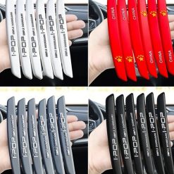 Bộ 6 Miếng Dán Bảo Vệ Cạnh Cửa Xe Ô tô, Chống Trầy Xước Xe, Dễ Dán, Độ Bền Cao