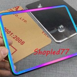 Bộ Biển Số Xe Máy, Ô tô Titan Kèm Mica Thiết Kế Siêu Đẹp, Đa Dạng Kiểu Dáng