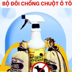 Bộ Chống Chuột Xe Ô Tô AMB, Giải Pháp An Toàn, Hiệu Quả Nhất Ngăn Chuột Vào Xe