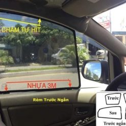 Bộ Đế Nhựa Giữ Rèm Che Nắng Cho Xe Ô Tô, Phụ Kiện Không Thể Thiếu