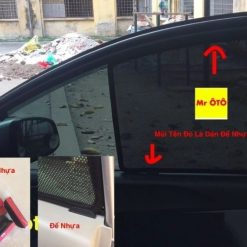 Bộ Đế Nhựa Giữ Rèm Che Nắng Cho Xe Ô Tô, Phụ Kiện Không Thể Thiếu