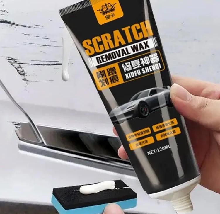 Bộ Dụng Cụ Chăm Sóc Sơn Xe 120ml, Tẩy Vết Xước, Làm Bóng & Bảo Vệ Bề Mặt Sơn Toàn Diện