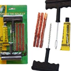 Bộ Dụng Cụ Vá Lốp Xe Máy, Ô Tô Không Săm 6 Chi Tiết Cao Cấp Dễ Dùng