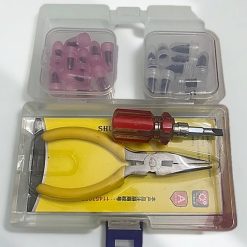 Bộ Dụng Cụ Vá Lốp Xe Nhỏ Gọn Cho Ô Tô Và Xe Máy Dễ Sử Dụng