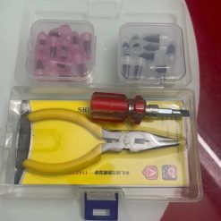 Bộ Dụng Cụ Vá Lốp Xe Nhỏ Gọn Cho Ô Tô Và Xe Máy Dễ Sử Dụng