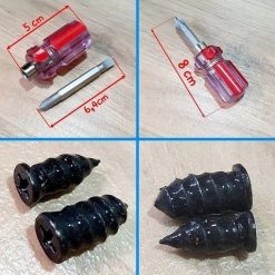 Bộ Dụng Cụ Vá Vỏ Xe Không Ruột K1-4.1, Sửa Chữa Nhanh Chóng, Hiệu Quả