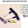 Bộ Dụng Cụ Vá Xăm Xe Không Ruột Mini Chuyên Dụng Cho Mọi Sự Cố Thủng Lốp