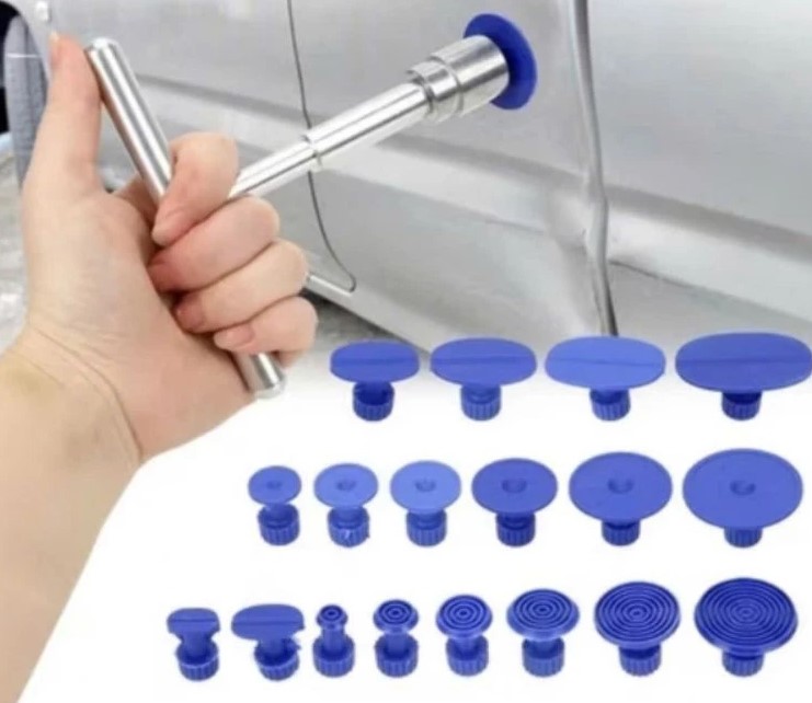 Bộ Dụng Cụ Xử Lý Vết Móp Méo Thân Vỏ Xe Ô Tô, Sửa Vết Lõm, Không Làm Hỏng Lớp Sơn Zin