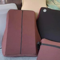 Bộ Gối Tựa Đầu Và Tựa Lưng Xe Hơi Cao Su Non Cao Cấp, Giảm Đau Mỏi Khi Lái Xe & Làm Việc