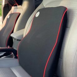 Bộ Gối Tựa Đầu Và Tựa Lưng Xe Hơi Cao Su Non Cao Cấp, Giảm Đau Mỏi Khi Lái Xe & Làm Việc