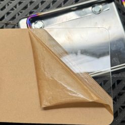 Bộ Khung Biển Số Gắn Xe Máy, Full Phụ Kiện Gồm Mica Trong Suốt, Đế Và Ốc Cố Định