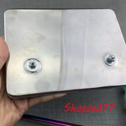 Bộ Khung Biển Số Mica + Ốp Viền Biển 7 Màu Titan Bền Bỉ, Trang Trí Xe Máy