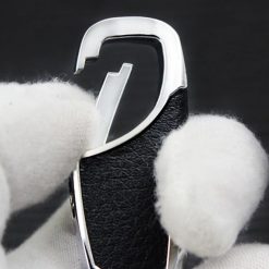 Bộ Móc Khóa Thép Không Gỉ Kết Hợp Da Cao Cấp, Phong Cách Sang Trọng Và Bền Bỉ