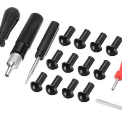 Bộ Nấm Vá Lốp Xe Cao Cấp Kèm Túi Da Sang Trọng, Tiện Dụng Khi Di Chuyển