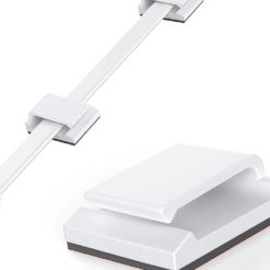 Bộ Nẹp Dây LED Tự Dính 50 Chiếc, Kẹp Cố Định Cáp Ô Tô, Văn Phòng Chắc Chắn Với Keo 3M