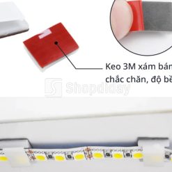 Bộ Nẹp Dây LED Tự Dính 50 Chiếc, Kẹp Cố Định Cáp Ô Tô, Văn Phòng Chắc Chắn Với Keo 3M