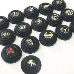 Bộ Nút Giảm Chấn Ô Tô Logo Hãng Xe, Giảm Lực Đóng Cửa, Bảo Vệ Xe