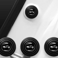 Bộ Nút Giảm Chấn Ô Tô Logo Hãng Xe, Giảm Lực Đóng Cửa, Bảo Vệ Xe