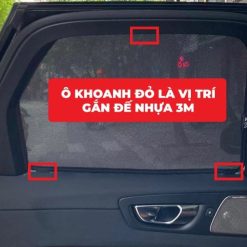 Bộ Phụ Kiện Chân Đế Giữ Rèm Che Nắng Xe Ô Tô MR.ÔTÔ Nhỏ Gọn Chuyên Dụng