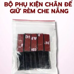 Bộ Phụ Kiện Đế Nhựa Giữ Rèm Che Nắng Chuyên Dụng Cho Xe Ô Tô