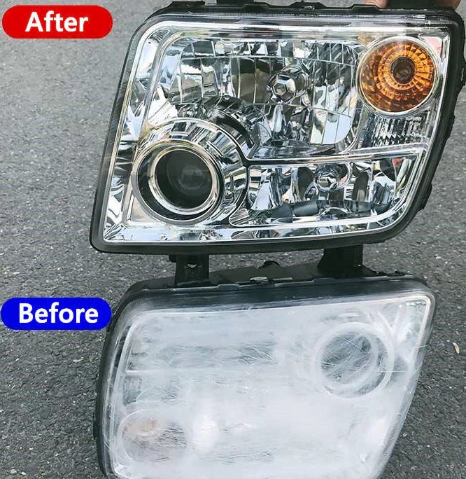 Bộ Phục Hồi Ống Kính Đèn Pha Ô Tô, Làm Sáng, Phục Hồi & Bảo Vệ Đèn Pha