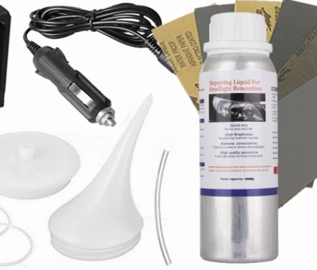 Bộ Phục Hồi Ống Kính Đèn Pha Ô Tô, Làm Sáng, Phục Hồi & Bảo Vệ Đèn Pha