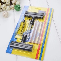 Bộ Vá Lốp Ô Tô, Xe Máy Không Săm Nhỏ Gọn Kèm Cao Su Non