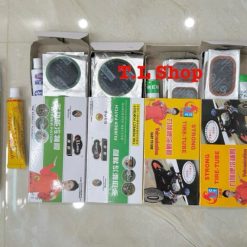 Bộ Vá Săm Xe Đạp, Xe Máy (Đầy Đủ Miếng Vá, Keo, Móc Lốp, Đánh Săm)