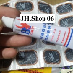 Bộ Vá Vỏ Xe Máy (Keo Vá & Miếng Dán) Cho Lốp Có Ruột, Hàng Việt Nam