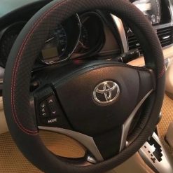 Bọc Vô Lăng Cao Cấp An Bình Auto, Da Mềm Mại, Cầm Chắc Tay, Tăng Sang Trọng Nội Thất Xe