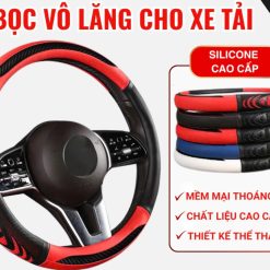 Bọc Vô Lăng Cao Cấp Cho Xe Tải Kích Thước 38cm, 40cm, 42cm, 45cm, 47cm Cho Xe Tải, Xe Đầu Kéo
