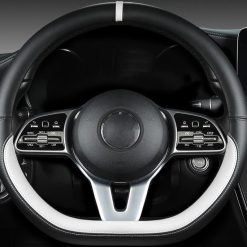 Bọc Vô Lăng Da Nappa Cao Cấp Mềm Mại Size 38cm Cho Xe Hơi 4–16 Chỗ