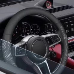 Bọc Vô Lăng Ô Tô 3D Da Nappa Cao Cấp Giá Rẻ, Thoáng Khí, Chống Trơn Trượt Khi Lái Xe