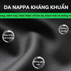 Bọc Vô Lăng Ô Tô 3D Da Nappa Cao Cấp Giá Rẻ, Thoáng Khí, Chống Trơn Trượt Khi Lái Xe