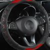 Bọc Vô Lăng Ô Tô Dạng Lưới Thoáng Khí Chống Mồ Hôi Tay, Bám Tay Lái Hiệu Quả Size 38cm
