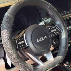 Bọc Vô Lăng Ô Tô Dạng Lưới Thoáng Khí Chống Mồ Hôi Tay, Bám Tay Lái Hiệu Quả Size 38cm