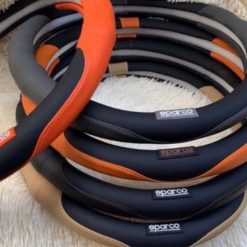 Bọc Vô Lăng SPARCO Cho Xe Tải Size Lớn 40cm – 42cm – 45cm Đầm Tay, Dễ Lắp Đặt
