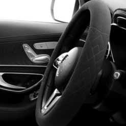 Bọc Vô Lăng Tay Lái Ô Tô Da Lộn Siêu Mềm, Êm Tay, Chống Trượt, Bền Đẹp