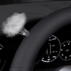 Bọc Vô Lăng Xe Ô Tô Da Nappa 3D Cao Cấp Mỏng Nhẹ, Thoáng Khí, Chống Trơn Trượt