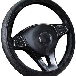 Bọc Vô Lăng Xe Ô Tô Ford Đa Năng 38cm, Bao Da Chống Trơn Trượt, Không Vòng Trong