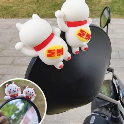 Búp Bê Mini Dễ Thương Trang Trí Biển Số Xe Hơi, Xe Máy, Điện Thoại, Màn Hình Máy Tính, Tai Gương, Góc Bàn