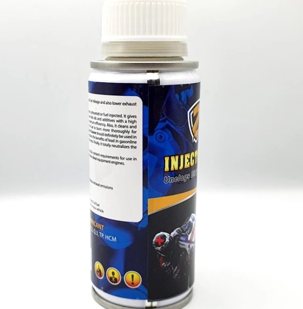 BZ Carbon Cleaner 100ml Dung Dịch Vệ Sinh Kim Phun, Tẩy Cặn Cacbon Động Cơ Xe