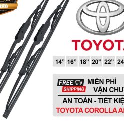 Cần gạt nước mưa trước Toyota Altis là phụ kiện nhỏ nhưng giữ vai trò cực kỳ quan trọng trong việc đảm bảo an toàn khi lái xe. Một bộ gạt mưa chất lượng không chỉ giúp làm sạch nước mưa, bụi bẩn, mà còn mang lại tầm nhìn rõ nét, giảm nguy cơ tai nạn khi di chuyển trong điều kiện thời tiết xấu. Sản phẩm gạt mưa khung xương sắt kết hợp lưỡi silicon cao cấp dưới đây được thiết kế chuyên dụng cho Toyota Altis, mang đến hiệu quả vượt trội và độ bền vượt thời gian. Đây là lựa chọn tối ưu để thay thế bộ gạt mưa cũ, đảm bảo kính lái luôn sạch – trong – an toàn. THÔNG TIN SẢN PHẨM Chất liệu khung: Hợp kim thép chống gỉ, độ bền cao Chất liệu lưỡi gạt: Silicon cao cấp chống xước, độ đàn hồi tốt Màu sắc: Đen sang trọng Quy cách: 1 hộp gồm 1 chiếc gạt mưa Kích cỡ sản phẩm: Từ 14” – 26”, phù hợp nhiều dòng xe và các vị trí gạt khác nhau ƯU ĐIỂM NỔI BẬT CỦA GẠT MƯA KHUNG XƯƠNG SẮT Gạt nước sạch tuyệt đối, cho mặt kính trong veo kể cả khi mưa lớn Vận hành êm ái, không tạo tiếng ồn, không rung lắc khi gạt Lưỡi gạt silicon loại 1: mềm – bền – bám kính tốt, giúp bảo vệ bề mặt kính tránh trầy xước Thiết kế tối giản nhưng sang trọng, dễ phù hợp nhiều loại xe Lắp đặt nhanh chóng tại nhà, không cần kỹ thuật Khả năng ôm sát kính, gạt sạch từng điểm nước BẢNG KÍCH THƯỚC ĐẦY ĐỦ Chúng tôi cung cấp đầy đủ mọi size gạt mưa phổ biến: 14” = 350 mm 16” = 400 mm 18” = 450 mm 20” = 500 mm 22” = 550 mm 24” = 600 mm 26” = 650 mm TẠI SAO NÊN CHỌN GẠT MƯA NÀY CHO XE CỦA BẠN? Gạt sạch vượt trội, hơn hẳn các loại gạt cao su nguyên bản đời cũ Hoạt động cực kỳ êm, không gây rít hay tạo tiếng ồn khó chịu Lưỡi silicon siêu bền, chịu nhiệt và chống lão hóa tốt, dùng bền qua nhiều mùa mưa Thiết kế dạng 3 khúc cao cấp, giúp lực gạt phân bổ đều, ôm sát mặt kính tốt hơn Khung xương thép + nhựa ABS, chắc chắn và ổn định ngay cả trong mưa bão lớn >> Xem thêm thông tin sản phẩm chăm sóc xe khác tại Zauto.vn nhé!