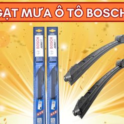 Cần Gạt Mưa Xe Ô Tô Bosch Cao Cấp Thân Mềm Silicon Không Xương
