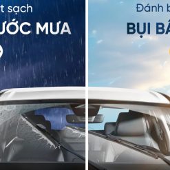 Cặp Gạt Mưa Ô Tô FORD TRIPPY Lưỡi Gạt Cao Su Nhật Bản Nhập Khẩu Bền Bỉ, Êm Ái