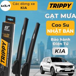 Cặp Gạt Mưa Xe Ô Tô KIA, Lưỡi Gạt Cao Su Nhật Bản Nhập Khẩu Chính Hãng TRIPPY