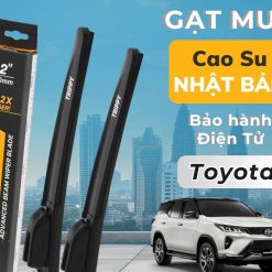 Cặp Gạt Mưa Xe Ô Tô Toyota TRIPPY Lưỡi Gạt Cao Su Nhật Bản Nhập Khẩu