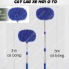 Cây Chổi Lau Rửa Xe Hơi, Ô Tô, Vách Tường, Trần Nhà Vũ Khải, Bông Dày Mịn, Cán Dài 2m & 3m