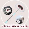Cây Lau Rửa Xe Ô Tô Cán Dài Lông Mềm, Chổi Lau Thân Xe Cho Gia Đình & Gara Chuyên Nghiệp